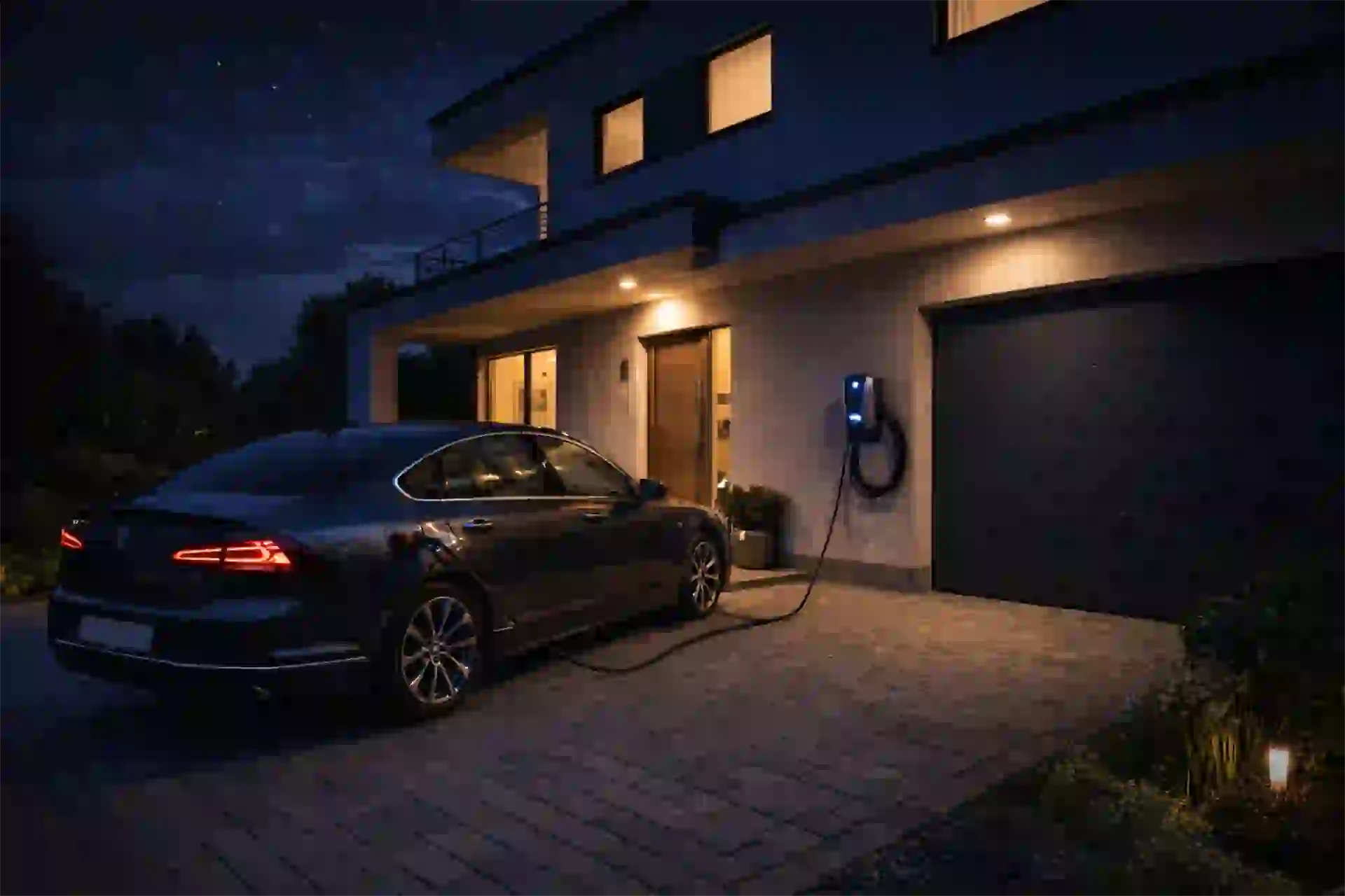 Installation borne de recharge à Boustroff